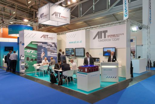 Vorschau Bild von Messestand des AIT Austrian Institute of Technology