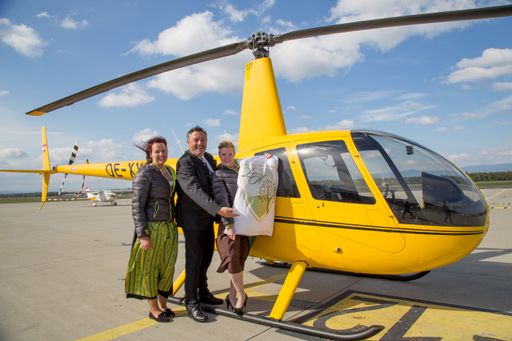 von links: Melanie Pistrich, Bertram Mayer und
Rebecca Kesselbacher (Naturparkhotel Lambrechterhof)