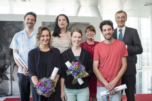 v.l.n.r.: Stylianos Schicho, Natascha Schmitten, Denitsa
Todorova, Julia Steiner, Tanja Skorepa, Daniel Karrer, Thomas Birtel