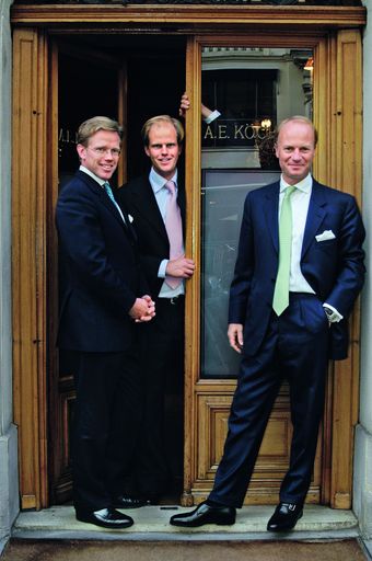  Portrait Juweliere A.E. Köchert - Christoph,
Florian und Wolfgang Köchert (v.l.n.r.)