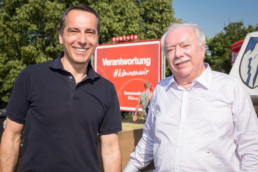  34. Donauinselfest: Bürgermeister Häupl besuchte
Festgelände