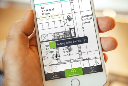 Vorschau Bild von Mängel auf der Baustelle (PlanRadar)