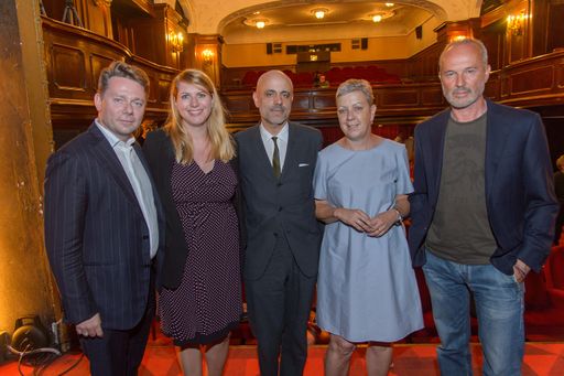 v.l.n.r.: Marcin Kotlowski, Elisabeth Hakel, Gerald
Matt, Sigrid Oblak, Erwin Wurm