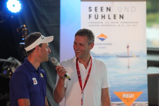 Vorschau Bild von Stargäste beim Eröffnungsfest in der Alpentherme