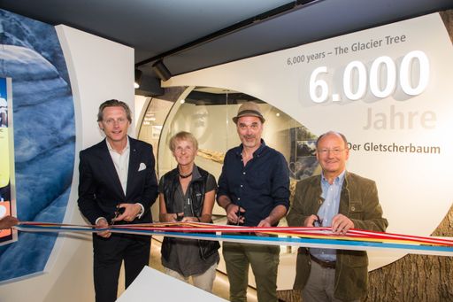  Eröffnung der Ausstellung „Gletscher.Leben“ auf der
Kaiser-Franz-Josefs-Höhe, Großglockner Hochalpenstraße.