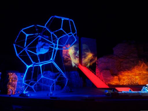 Vorschau Bild von Bühnenbild Oper im Steinbruch 2017 - Giuseppe Verdi: "Rigoletto"
- Bühnenbild: Philippe Arlaud