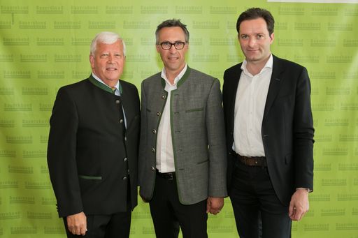 v.l.n.r. Jakob Auer, Georg Strasser, Norbert Totschnig