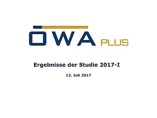  Präsentation der Ergebnisse 2017-I