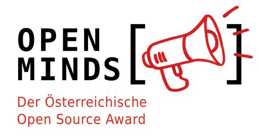 Logo: Open Minds - Der Österreichische Open Source
Award