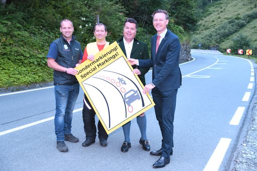 Ellipsen als Sondermarkierungen - Großglockner
Hochalpenstraße