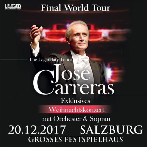 Artwork zur Veranstaltung - Jose Carreras 2017 in Salzburg