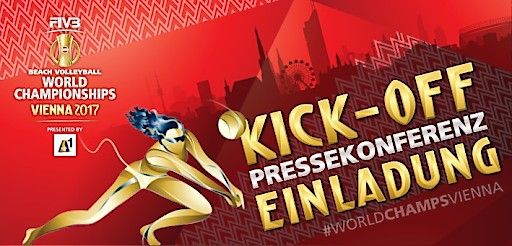 Vorschau Bild von Einladung_Kick-off Pressekonferenz_FIVB Beach Volleyball Weltmeisterschaften Wien 2017 presented by A1