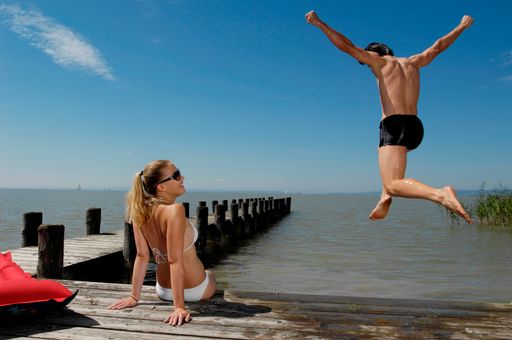  Beste Stimmung am sommerlichen Neusiedler See.
Nicht nur wegen des perfekten Sommerwetters, sondern auch wegen der
sehr guten touristischen Entwicklung