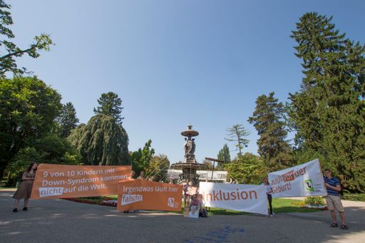 Vorschau Bild von Aktionsdemo in Graz bei der Pro Life Tour 2017