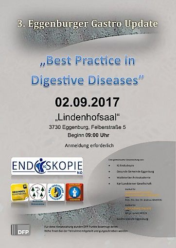 Vorschau Bild von Wissenschaftliches Symposium: "Best Practice in Digestive Diseases"