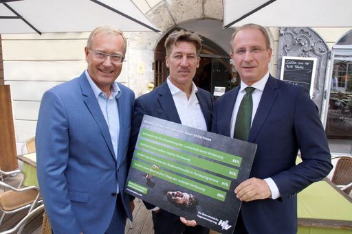 Beutelmeyer, Moretti und Weinberger unisono: „Verbauen wir nicht
die Zukunft unserer Kinder. Jetzt unterschreiben und was bewegen!“