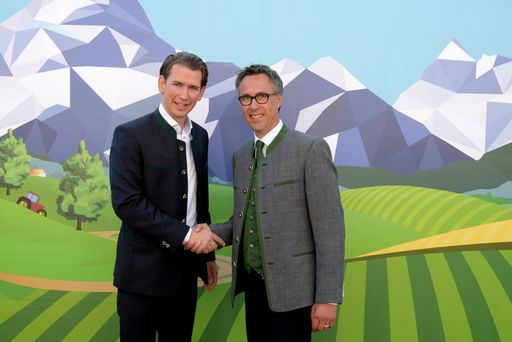 Vorschau Bild von Sebastian Kurz mit Georg Strasser