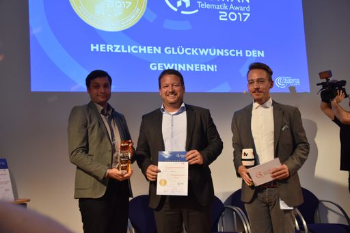 t-matix gewinnt den internationalen Telematik-Award
2017