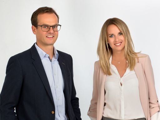 Im Bild: Hannes Rieser, Stefanie Mayr