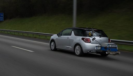 DS 3 bei der Verbrausmessung unter realen Bedingungen