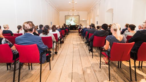 Vorschau Bild von Präsentation im Moreausaal des Schlosses Esterházy