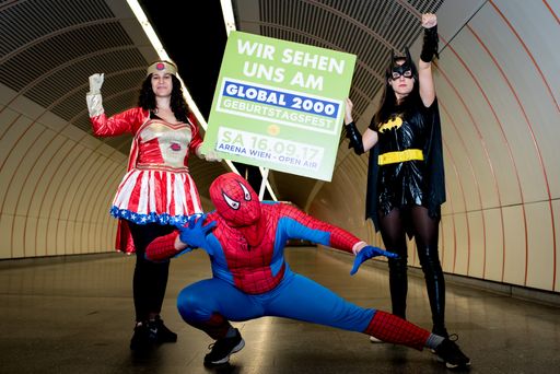 Vorschau Bild von SuperheldInnen laden zum Umweltfestival in die
Arena Wien