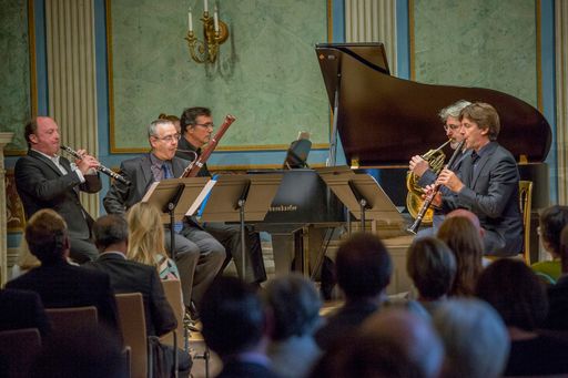 Vorschau Bild von Foto des Konzerts mit Les Vents Francais im Rahmen
von HERBSTGOLD - Festival in Eisenstadt im Empiresaal