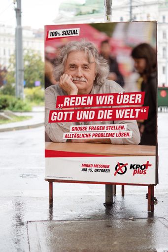 Mirko Messner, der, mit dem man über Gott und die
Welt reden kann.