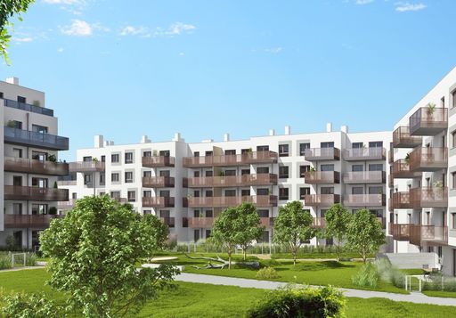Vorschau Bild von Rendering der Wohnhausanlage "Wohnspot Süd", Malzstraße 2 und 3,
Schwechat