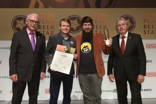  European Beer Star 2017, GOLD Medal - Eisknacker von Brew Age