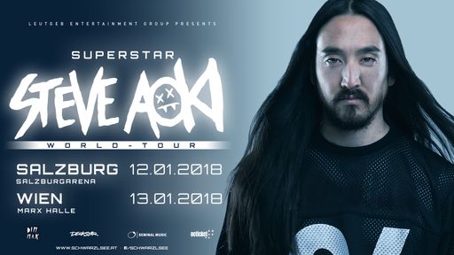 Artwork zur Veranstaltung Steve Aoki 2018