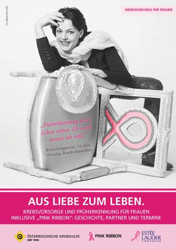  Cover der neuen Broschüre "Krebsvorsorge für Frauen"