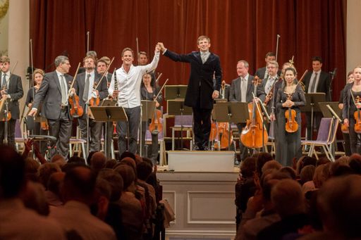 Vorschau Bild von Foto ORF Radio-Symphonieorchester Wien, Andreas Ottensamer
(Klarinette), Cornelius Meister (Dirigent), Haydnsaal, Schloss
Esterházy, 8. September 2017