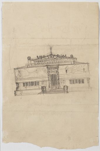 Vorschau Bild von Gustav Klimt: Entwurf für das Gebäude der Wiener
Secession, 1897. Bleistift auf Papier. Klimt-Foundation, Wien