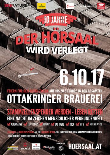 Vorschau Bild von Veranstaltungsplakat "10 Jahre DER HÖRSAAL WIRD
VERLEGT"