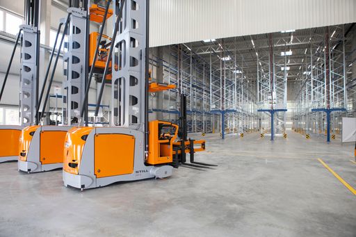 Vorschau Bild von Die Lagerhalle des neuen Servicecenters für kika,
Leiner und Lipo in Premstätten