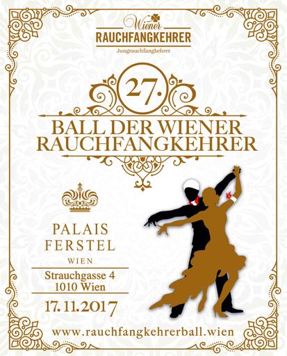  Plakat Rauchfangkehrer Ball 2017
