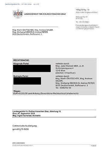 Vorschau Bild von Rekursbeschluss vom 31.08.2016