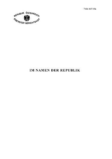 Vorschau Bild von OGH-Urteil vom 02.09.2015