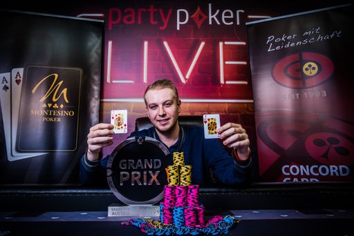 Vorschau Bild von Der Sieger des partypoker Grand Prix Vladimir
Burstein
