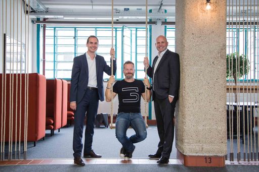 von links nach rechts: Markus Arzt (Brandl &
Talos), Bernhard Lehner (startup300), Roman Rericha (Brandl & Talos)