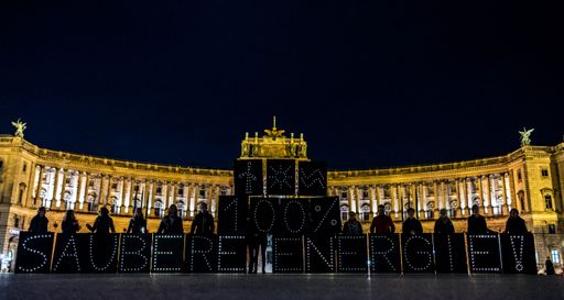 GLOBAL 2000: 100 % saubere Energie in Österreich
ist möglich!