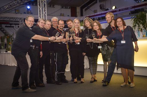  OPUS-Team in Feierlaune