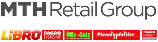  MTH Retail Group LIBRO, PAGRO Diskont, MÄC-GEIZ, PFENNIGPFEIFFER,
PAGRO Direkt