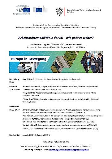 Vorschau Bild von Arbeitskraeftemobilitaet in der EU - Programm