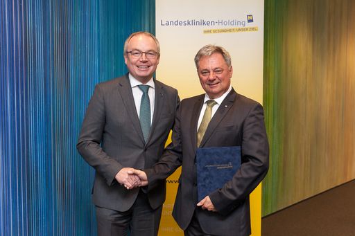 v.l.n.r.: LH-Stellvertreter Dr. Stephan Pernkopf, Dr. Markus
Klamminger