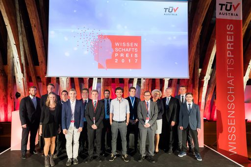 Vorschau Bild von TÜV AUSTRIA prämierte zum sechsten Mal innovative, kreative und
nachhaltige Projekte von Österreichs Ingenieurnachwuchs mit dem TÜV
AUSTRIA Wissenschaftspreis und baut mit der Initiative „Next
Horizon“ seine Next-Generation-Aktivitäten aus.