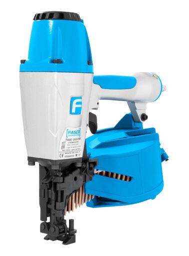 Vorschau Bild von LignoLoc® Holznägel werden schnell und ohne
Vorbohren mit dem LignoLoc® Druckluftnagler verarbeitet.