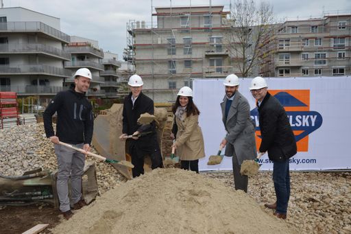  Spatenstich zum Wohnbauprojekt Lorystrasse 97