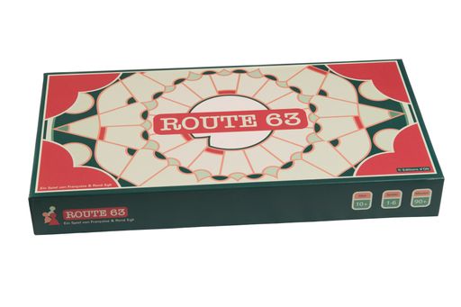 Produktfoto zu Brettspiel Route 63 von René Egli,
Editions d'Olt